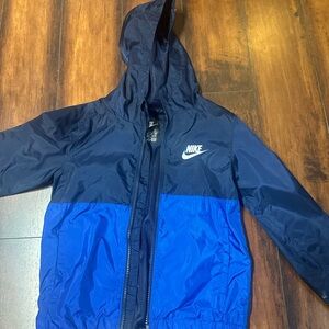 Nike Kids Blue Rain jacket